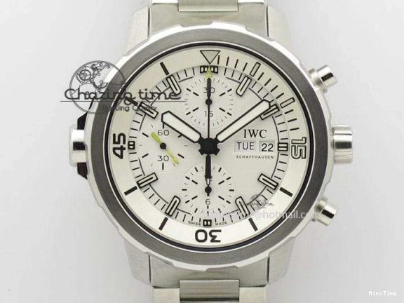 MIROTIME 0301 Big Pilot Top Gun Miramar PVD Plated Titanium on Green Nylon Strap A23J Refined 7398